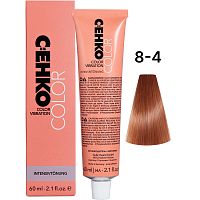 Крем тонирующий для волос Color Vibration, 8/4 Светлый блондин медный/Hellblond Kupfer, 60 мл